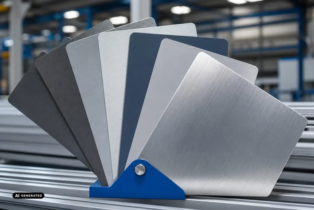Eloxierte, pulverbeschichtete und gebürstete Aluminiumplatten